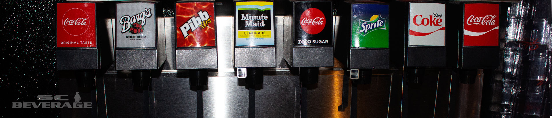 soda fountain system with 8dispensers